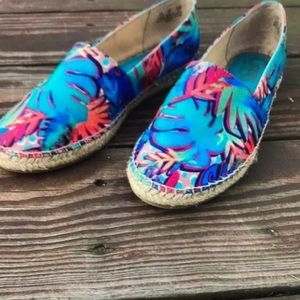 Sam edelman multi color laila espadrilles colorful